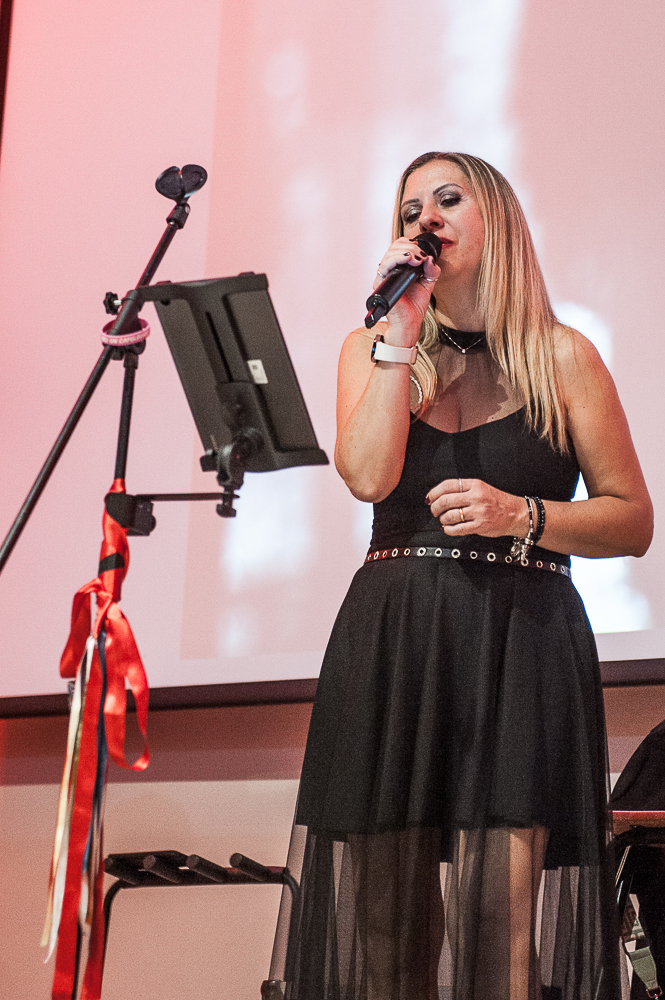 La cantante Sabrina Brozzo